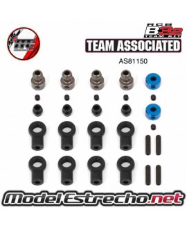 ASSOCIATED RC8B3.1 y 2  ANTI-ROLL BAR DROP LINK COLLET  Ref: AE81150