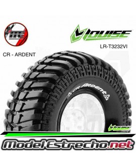 RUEDAS CRAWLER 1.9" LOUISE CR-ARDENT 1/10 SOLO GOMA Ref: LR-T3232VI