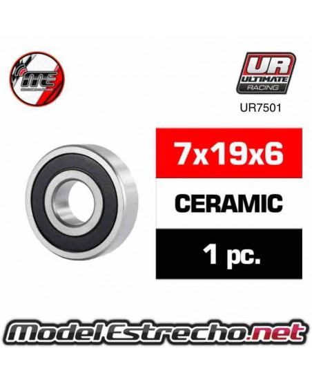 RODAMIENTO 7x19x6 CERAMICO DELANTERO MOTOR
