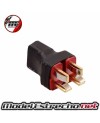 CONECTOR T-DEAN HEMBRA A 2 T-DEAN MACHO CONECTADOS EN PARALELO