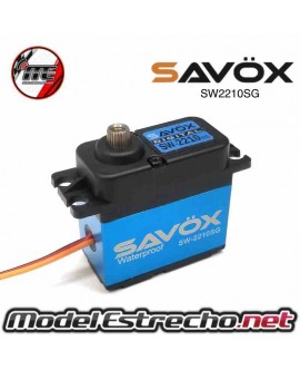 SERVO SAVOX SW2210SG WATERPROOF 7,4V 36Kg 0.11 Seg. Ref: SW2210SG