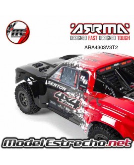 ARRMA SENTON 4X4 V3 3S BLX BRUSHLESS SC ROJO