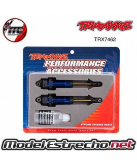 TRAXXAS AMORTIGUADOR TRASERO LARGO EN AZUL Ref: TRX7462