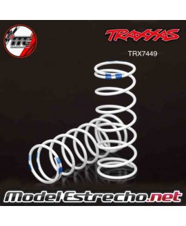 TRAXXAS MUELLES BLANCOS TRASEROS RATE 0.892 AZUL Ref: TRX7449