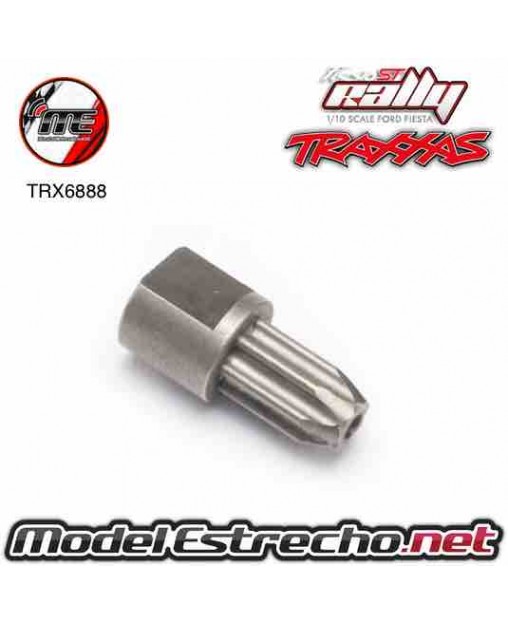 TRAXXAS DRIVE HUB CENTER REAR 4x3 GS  Ref: TRX6888