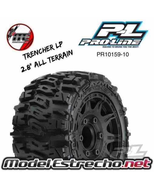 PROLINE TRENCHER LP 2.8 ALL TERRAIN MTD RAID BLACK 6x30 RUEDAS MONTADAs Ref: 10159-10