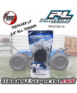 PROLINE TRENCHER LP 2.8 ALL TERRAIN MTD RAID BLACK 6x30 RUEDAS MONTADAs Ref: 10159-10