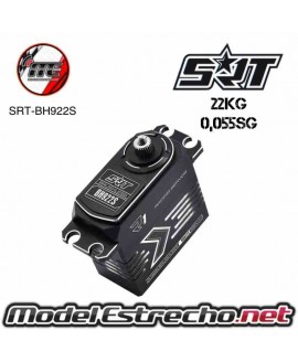SERVO SRT BH922S HV BRUSHLESS CAJA METALICA  22Kgr. / 0.055 Seg..  Ref: BH922S