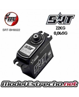SERVO SRT BH9022 HV BRUSHLESS CAJA METALICA 22KG / 0.06Seg.