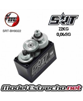 SERVO SRT BH9022 HV BRUSHLESS CAJA METALICA 22KG / 0.06Seg.  Ref: BH9022