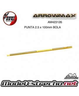 PUNTA ALLEN BOLA 2.5 mm x 100 mm ARROWMAX Ref: AM423126