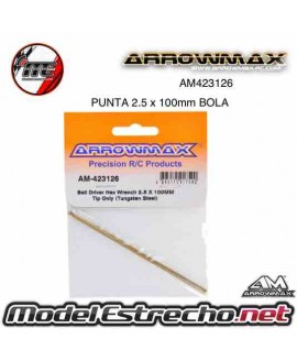 PUNTA ALLEN BOLA 2.5 mm x 100 mm ARROWMAX Ref: AM423126