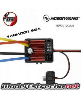 HOBBYWING QUICRUN 1060 60A. BRUSHED ESC 1:10 Ref: HW30120201