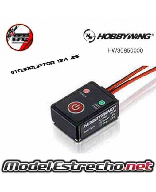 INTERRUPTOR HOBBYWING DE 4 HILOS