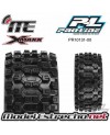 PROLINE BADLANDS MX43 PRO-LOC ALL TERRAIN TIRES MOUNTED FOR X-MAXX