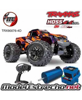 TRAXXAS HOSS MONSTER TRUCK 1/10 RTR 4WD 3S BRUSHLESS NARANJA Ref: TRX90076-4O