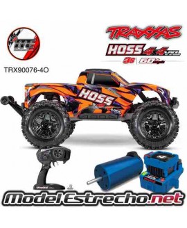 TRAXXAS HOSS MONSTER TRUCK 1/10 RTR 4WD 3S BRUSHLESS NARANJA Ref: TRX90076-4O