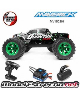 MAVERICK QUANTUM MT FLUX 1/10 4WD MONSTER TRUCK VERDE Ref: MV150201