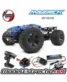MAVERICK QUANTUM XT 1/10 4WD STADIUM TRUCK BLUE Ref: MV150105
