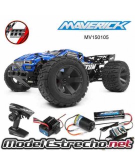 MAVERICK QUANTUM XT 1/10 4WD STADIUM TRUCK BLUE Ref: MV150105