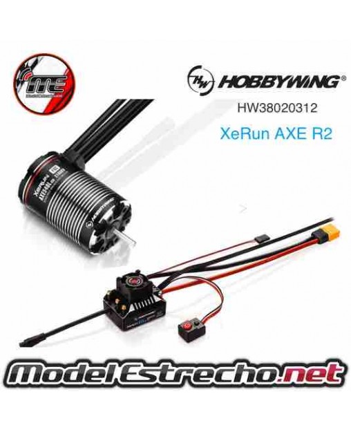 HOBBYWING XERUN AXE 540L R2-2100Kv FOC COMBO FOR ROCK CRAWLER  Ref: HW38020312