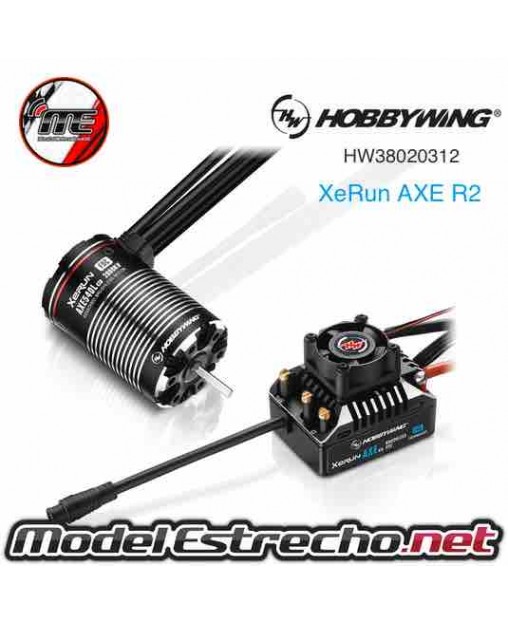 HOBBYWING XERUN AXE 540L R2-2100Kv FOC COMBO FOR ROCK CRAWLER  Ref: HW38020312