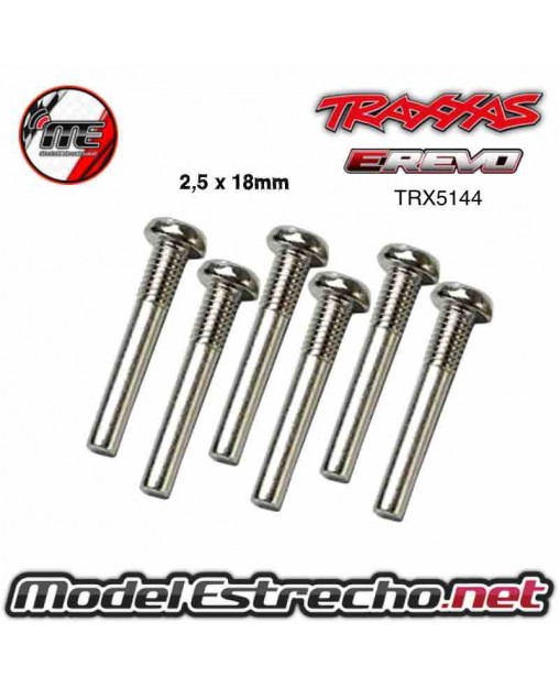 TRAXXAS SCREW PIN 2.5x18mm (6U.)

Ref: TRX5144
