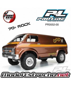 PROLINE 70s ROCK VAN CLEAR BODY CRAWLER 12.3  313mm 

Ref: PR3552-00