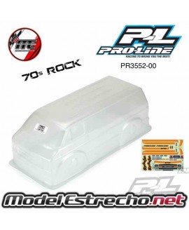 PROLINE 70s ROCK VAN CLEAR BODY CRAWLER 12.3  313mm 

Ref: PR3552-00