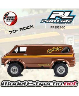 PROLINE 70s ROCK VAN CLEAR BODY CRAWLER 12.3  313mm 

Ref: PR3552-00