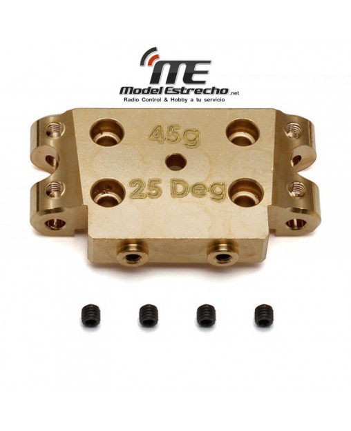 FACTORY TEAM BRASS BULKHEAD 25 degree 45g