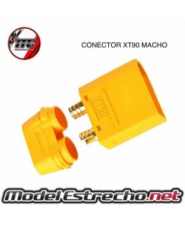 CONECTOR XT90 MACHO ANTI CHISPA (1u.)