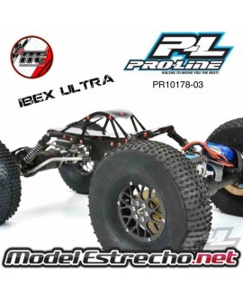 PROLINE IBEX ULTRA COMP 2.2" PREDATOR (SUPER SOFT) ROCK TERRAIN TRUCK TIRES NO FOAM Ref: PR10178-03