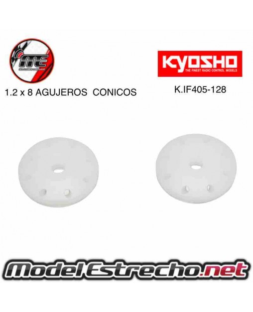 KYOSHO PISTONES AMORTIGUADORES 8x1,2mm MP9