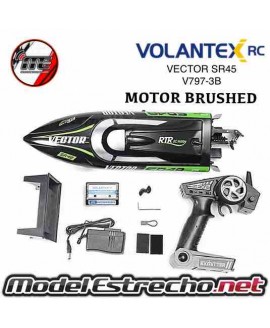 LANCHA VOLANTEX VECTOR 28 MINI RACING BOAT RTR RED 2,4Ghz