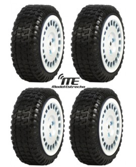 RUEDAS MOUNTED WHITE MICRO RALLY