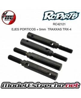 EJES PORTICOS + 5mm TRAXXAS TRX-4 RC42121

Ref: RC42121