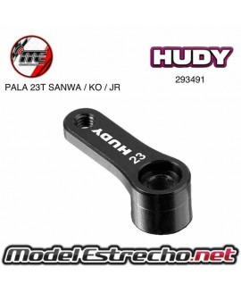 HUDY BRAZO SERVO DIRECCION ALUMINIO 23T SANWA / JR / KO 

Ref: 293491