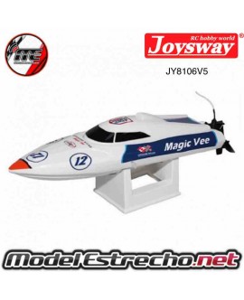 JOYSWAY LANCHA MAGIC VEE V5 2.4Ghz. RTR RACING BOAT 

Ref: JY8106V5