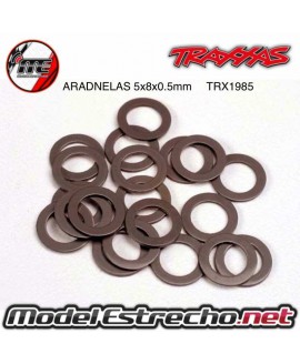TRAXXAS ARANDELAS RECUBIERTAS DE PTFE 5x8x0.5mm (20U.)