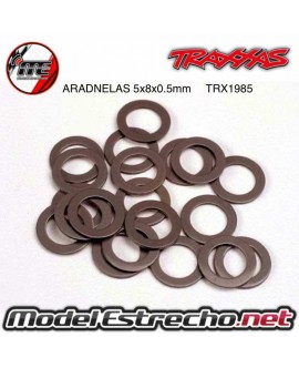 TRAXXAS ARANDELAS RECUBIERTAS DE PTFE 5x8x0.5mm (20U.)