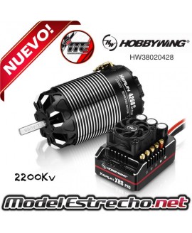 HOBBYWING XERUN XR8 PRO G2 COMBO 4268 2200KV OFF-ROAD