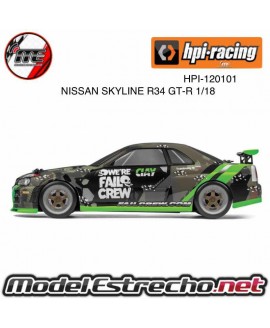 HPI EP 1/10 E 10 DRIFT VAUGHN GITTIN JR. FORD MUSTANG
