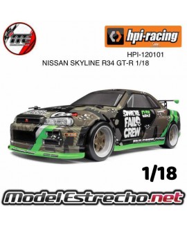 HPI EP 1/10 E 10 DRIFT VAUGHN GITTIN JR. FORD MUSTANG