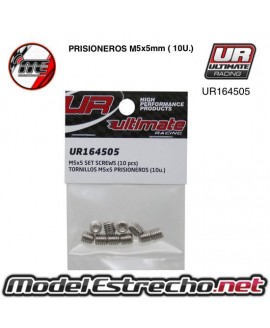 TORNILLOS M5X5mm PRISIONEROS (10U.). UR164505