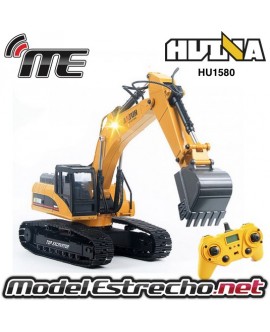 EXCAVADORA HUINA 1580 1/14 METALICA 2,4Ghz PROFESIONAL

Ref: HU1580