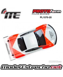 PROTOFORM TURISMO CLEAR BODY FOR 1/10 190mm

Ref: PL1570-20