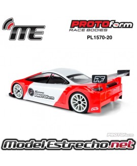 PROTOFORM TURISMO CLEAR BODY FOR 1/10 190mm

Ref: PL1570-20