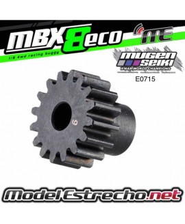 PIÑON MOTOR 16T MUGEN MBX ECO 
 E0715
Ref: E0715