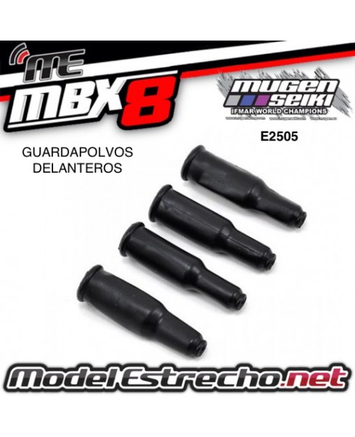 GUARDAPOLVOS DELANTERO (4U.) MUGEN MBX

Ref: E2505